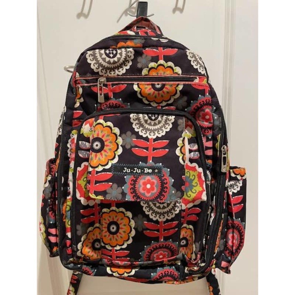 Ju Ju Be - Dancing Dahlias Backpack or Diaper Bag
